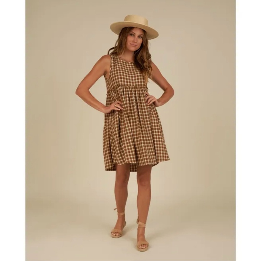 Rylee & Cru Harper Gingham Dress